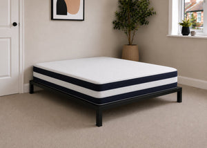 Reflections Memory Mattress on Thornham Metal Platform Bed