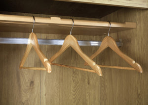 Robust Double Wardrobe Hanging Rail