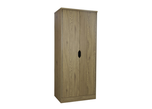 Robust Double Wardrobe Side in Oak