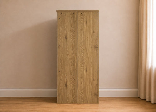 Robust Double Wardrobe Rear in Oak