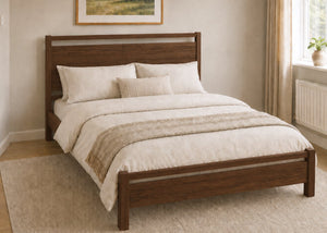 Sedgeford King Size Wooden Bed Finished in Chocolate