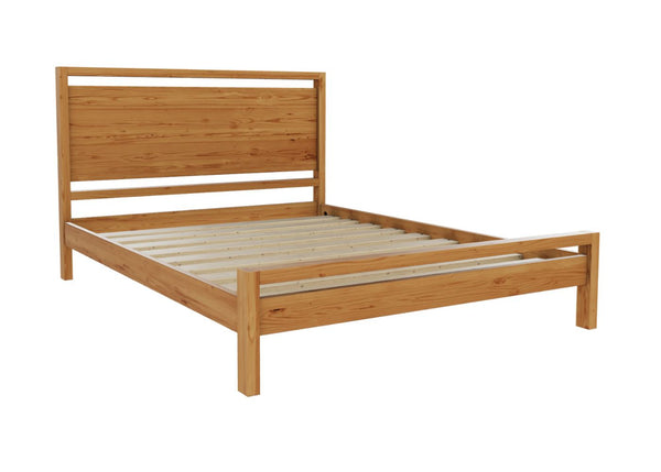 Sedgeford Pine Bed Finished in Antique Wax