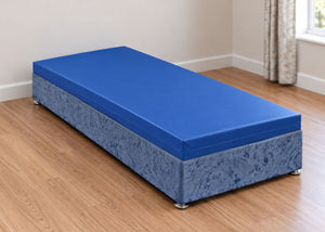 Mental Health Care Divan in Single Size, with Anti Vandal Mattress
