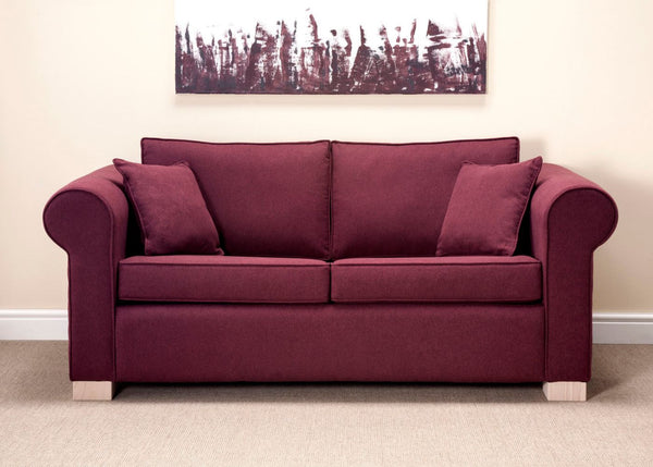 Front View Of Cedar Sofa Bed 
