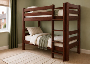 Suffolk HD Bunk in Mahogany Finish (Right Side Ladder)