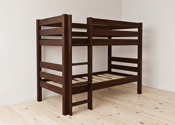 Suffolk HD Bunk in Chocolate Finish (Left Side Ladder)