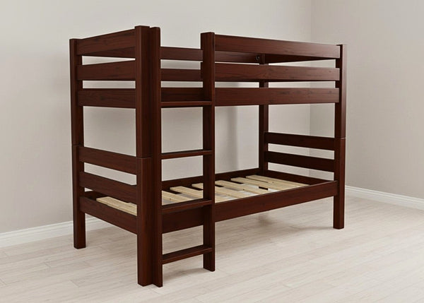 Suffolk HD Bunk in Mahogany Finish (Left Side Ladder)