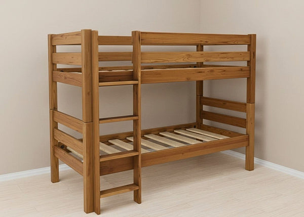 Suffolk HD Bunk in Oak Finish (Left Side Ladder)