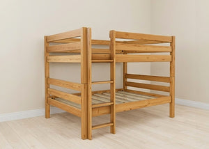 Suffolk Quadruple Bunk in Antique Finish (Left Side Ladder)