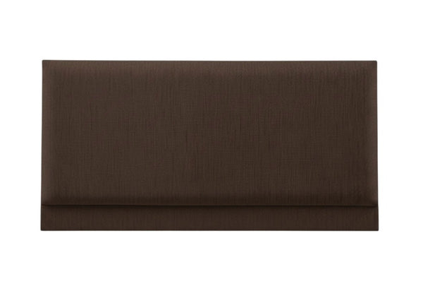 Sunflower Headboard - King - Faux Linen Chocolate - New (Clearance)
