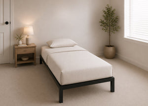 Thornham Metal Bed with Reinforced Mesh Base, Single Size