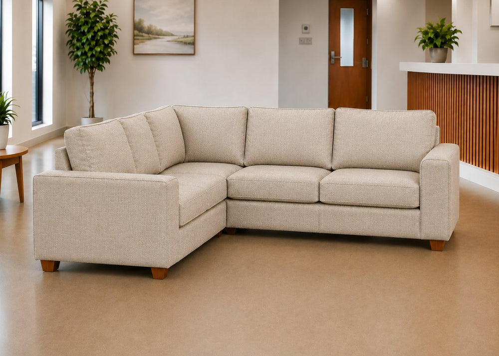 Titan 2+2 Corner Sofa Finished in Natural Flat Weave