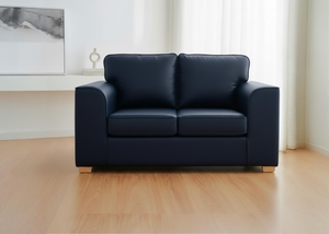 Titan 2 Seater Sofa in Aston Navy Vinyl Finish