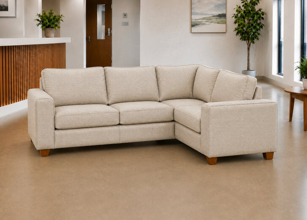 Titan 3+1 Corner Sofa Finished in Natural Flat Weave