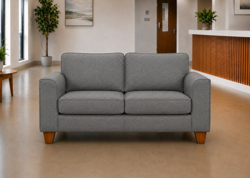 Titan 3 Seater Sofa Finished in Grey Flat Weave