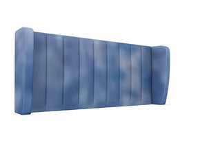 Delemere Strutted Headboard Finished in Waterproof Blue