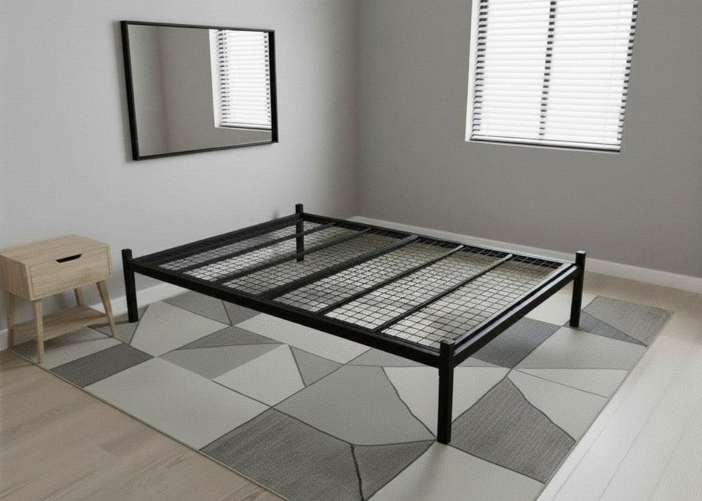 Wyoming Bed in Black Finish