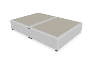 Heavy Duty Divan Base in Light Grey Linen 
