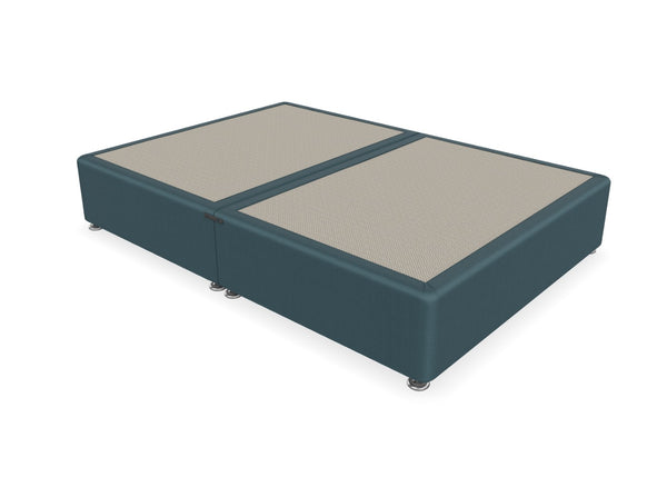 Heavy Duty Divan Base in Navy Linen 