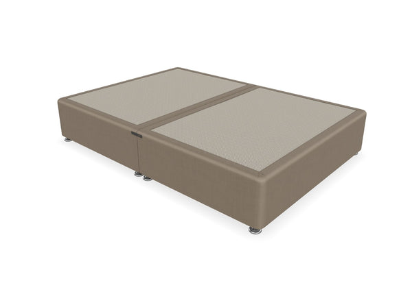 Heavy Duty Divan Base in Slate Grey Linen 
