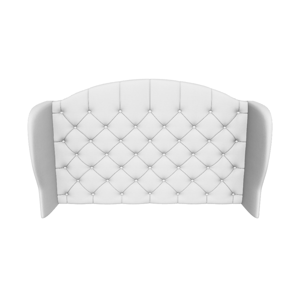Alladale Winged Headboard Strutted 3D Model