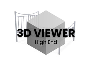 Belle Bed High End 3D Model