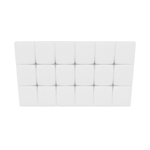 Cube Strutted Headboard 3d model