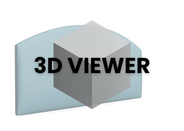 Fresia Strutted Headboard 3D model