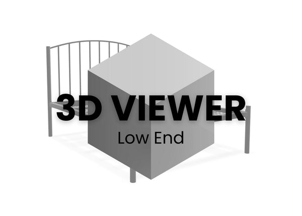 Melody Low End Bed 3D Model