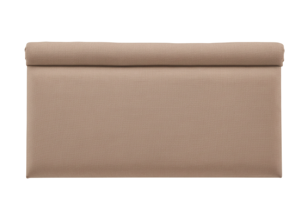 Snowdrop Headboard - Double - Faux Linen Sand - New (Clearance)