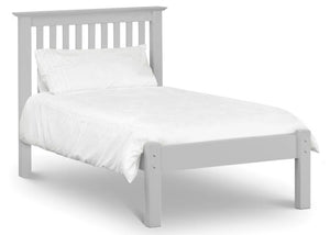 Barcelona Bed (Single) in Dove Grey (Low)