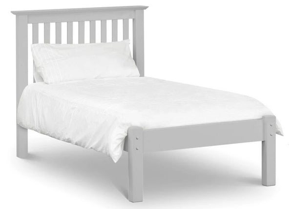 Barcelona Bed (Single) in Dove Grey (Low)