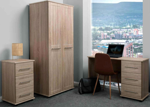 Buxton Furniture Collection in Light Oak with T-Bar handles