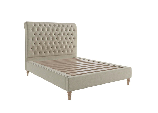 Coco Bed in Flat Weave Clay