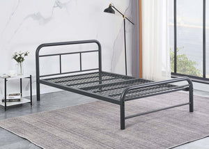 Cromer Bed in Grey, with Reinforced Mesh Base