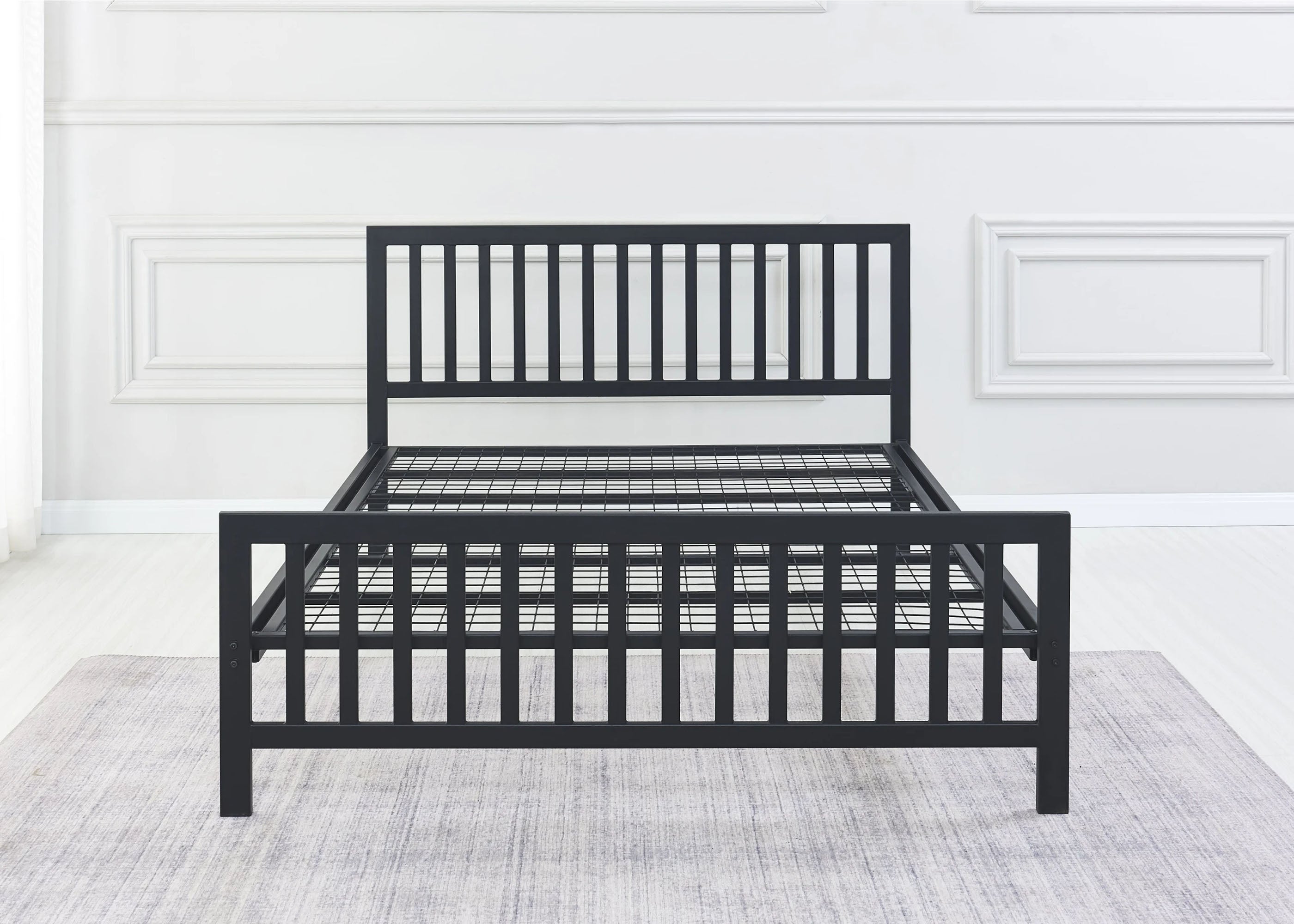 Strong, Heavy Duty Metal Holkham Bed | Reinforced Beds