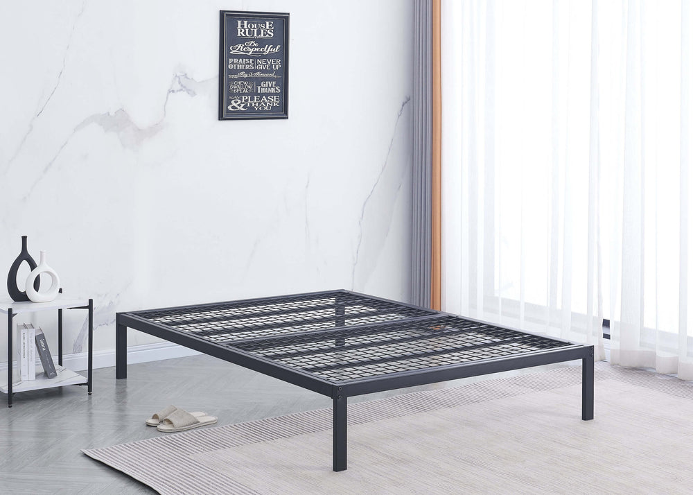 Thornham Platform Bed with Reinforced Mesh Base in Black
