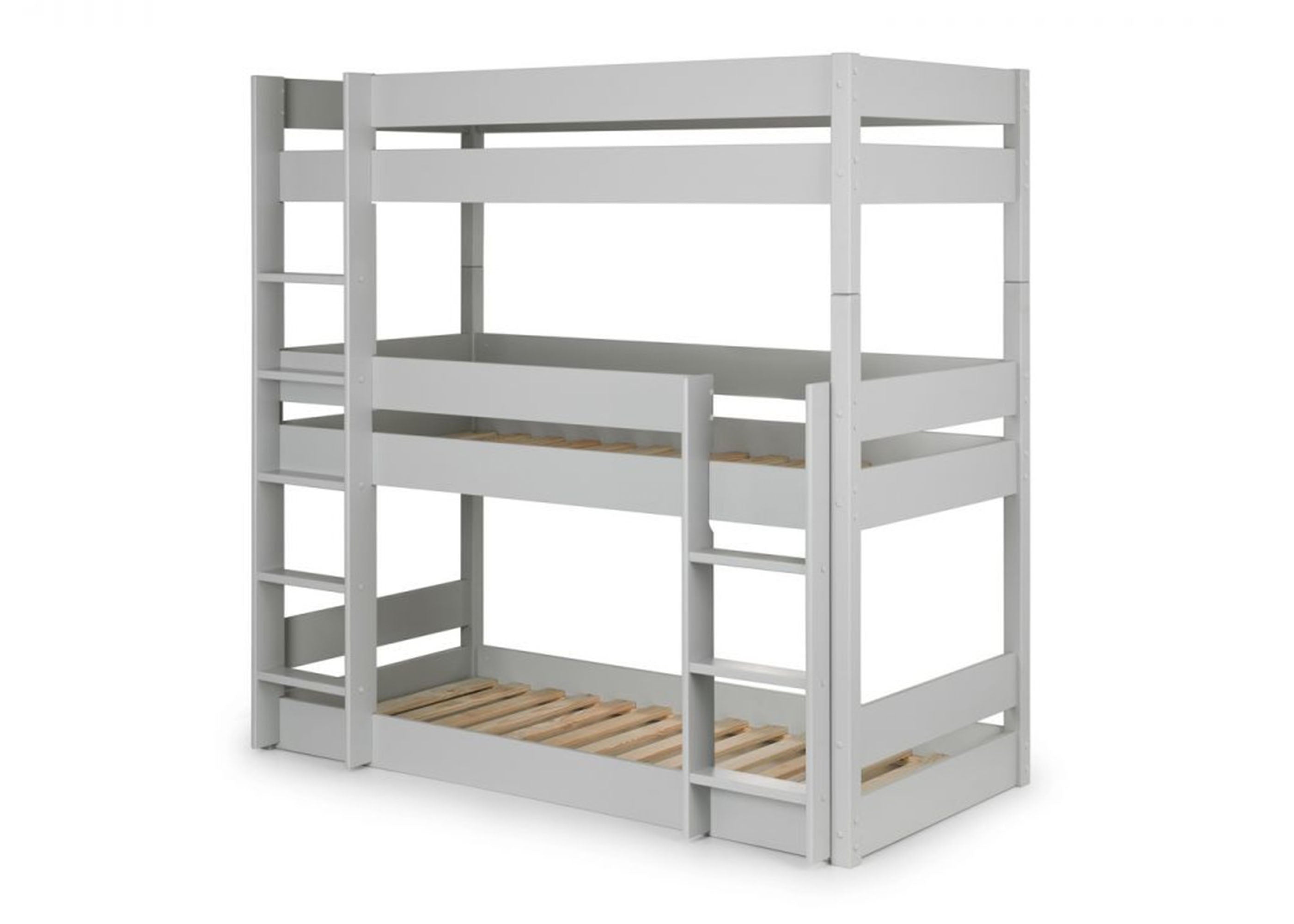 Triple Sleeper Bunk with Mattress Bundle Reinforced Beds