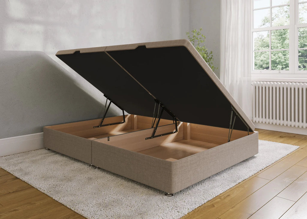 Wooden side lift ottoman bed discount