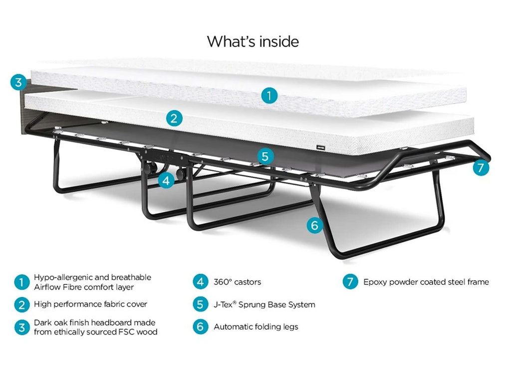 Strong Folding Bed for Commercial Use Reinforced Beds