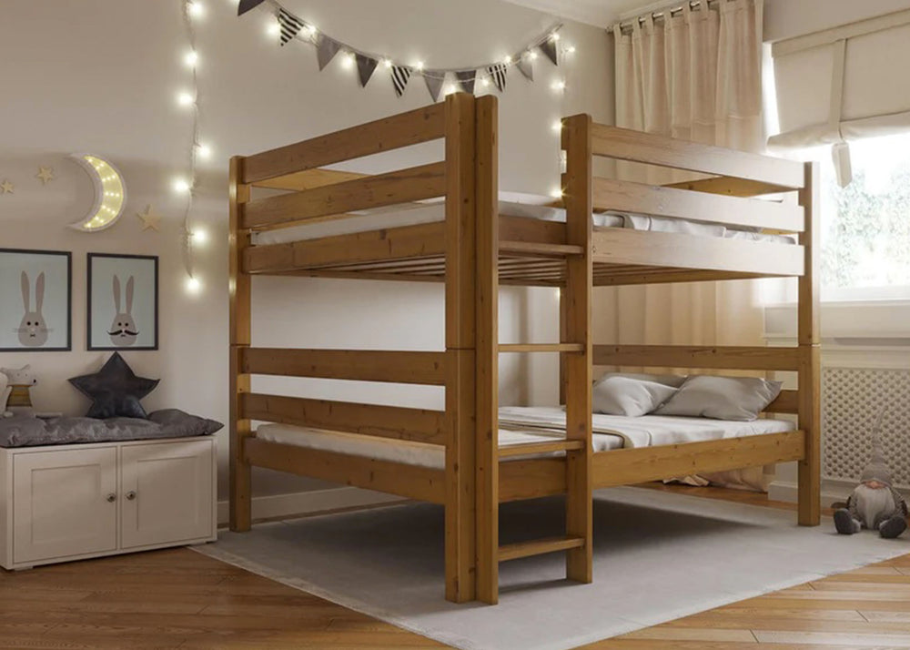 Quad Bunk Bed with Right Hand Side Ladder